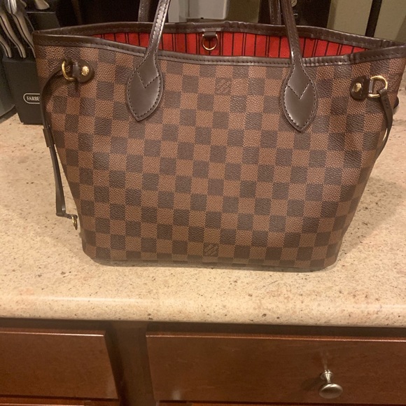 Louis Vuitton Handbags - Louis vuitton Damier Ebene NeverFull PM …